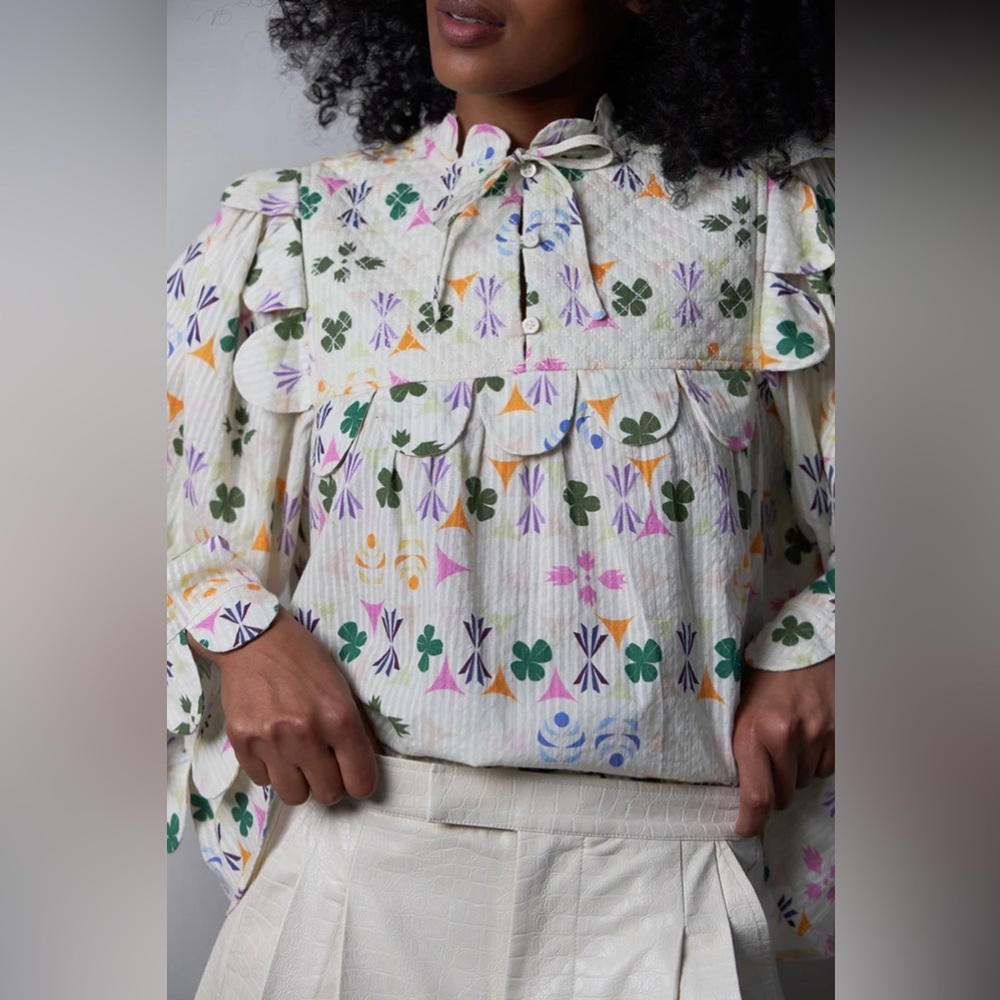 Stella Nova Nura Lee - Floral Printed Blouse